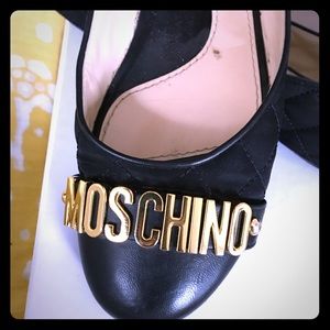 Authentic Moschino ballerina flats